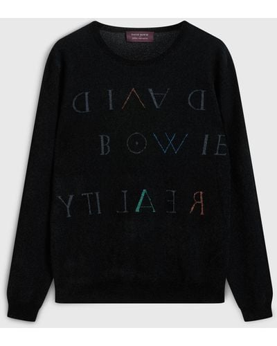 John Varvatos Bowie Crewneck Sweater - Black