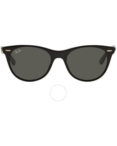 Ray-Ban Wayfarer Ii Classic Classic G-15 Round Sunglasses Rb2185 90131 52 - Green