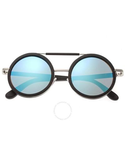Earth Bondi Wood Sunglasses - Blue