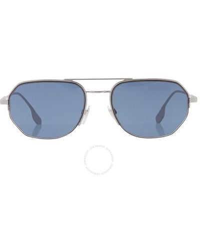 Burberry Blue Navigator Sunglasses