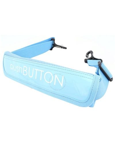 Pushbutton Shoulder Strap - Blue
