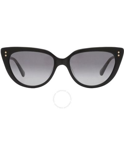 Kate Spade Shaded Cat Eye Sunglasses Alijah/g/s 0807/9o 53 - Black