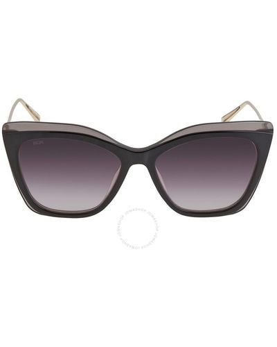 MCM Crystsl Gray Butterfly Sunglasses 698s 022 55