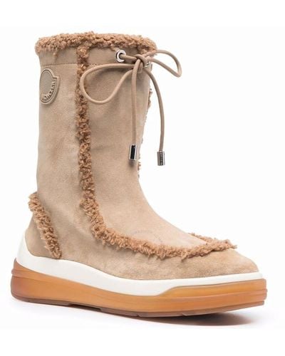 Moncler Light Insolux Suede Boots - Brown