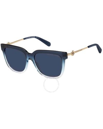 Marc Jacobs Blue Square Sunglasses Marc 580/s 0zx9/ku 55 - Black