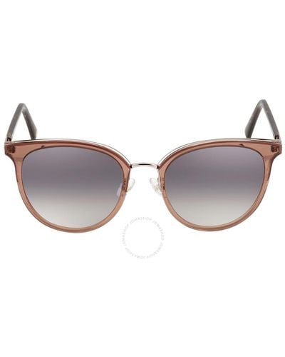 Balmain Grey Oval Unisex Sunglasses  6084k 3 56 - Multicolour
