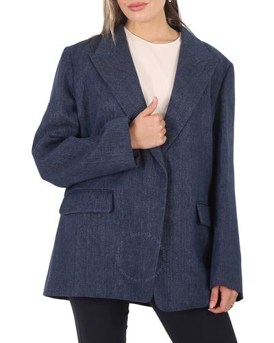 Chloé Classic Tailored Jacket - Blue