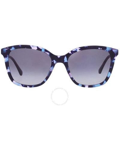 Kate Spade Gray Shaded Butterfly Sunglasses Reena/s 0jbw/9o 53 - Purple