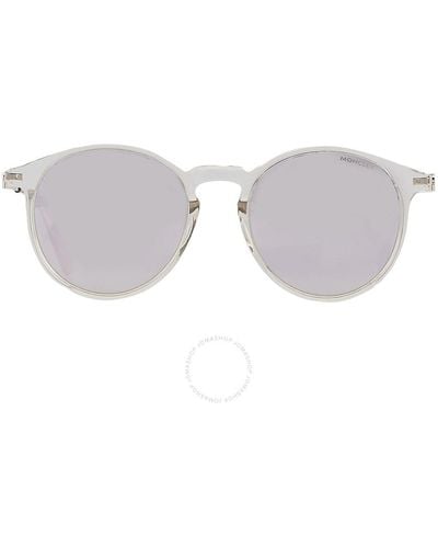 Moncler Polarized Smoke Phantos Sunglasses Ml0197-d 20d 53 - Grey