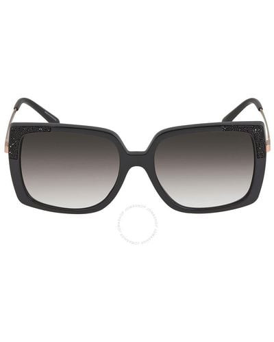 Michael Kors Rochelle Dark Grey Gradient Square Sunglasses Mk2131 33328g 56