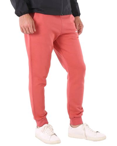Save The Duck Logo Print Joggers - Red
