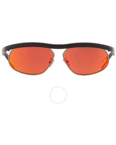 Dior Yellow Oval Sunglasses Dm40057u 02g 60