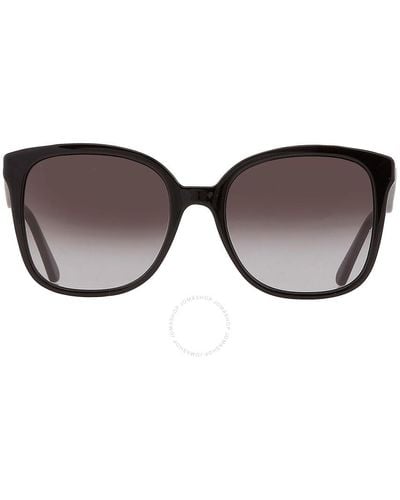 Ferragamo Gradient Square Sunglasses Sf1072s 001 56 - Brown
