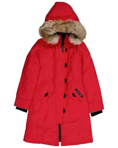 Canada Goose Youth Brittania Parka - Red