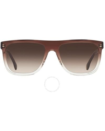 Carrera Gradient Browline Sunglasses 267/s 00my/ha 56 - Brown