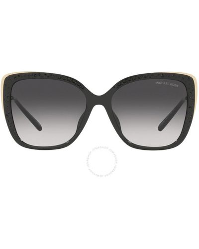 Michael Kors Dark Grey Gradient Butterfly Sunglasses Mk2161bu 31108g 56