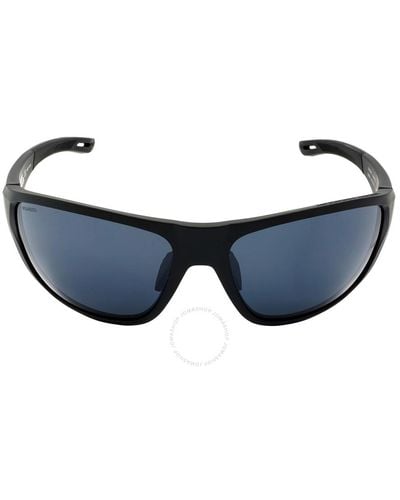 Under Armour Grey Wrap Sunglasses - Blue