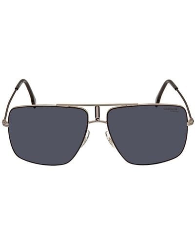 Carrera Grey Square Sunglasses 1006/s 0t17/ir 60 - Blue