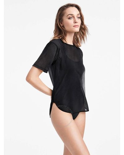 Wolford Loose Fit Tulle Shirt - Black