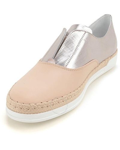 Tod's S Metalic Effect Sneakers Light - Natural
