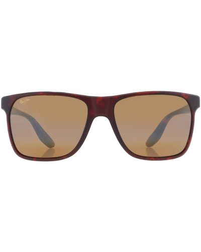 Maui Jim Pailolo Hcl Bronze Rectangular Sunglasses H603-10 59 - Brown