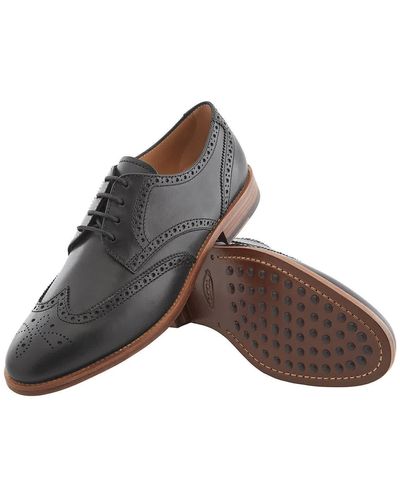 Tod's Wingtip Perforated Lace-ups Derby - Brown