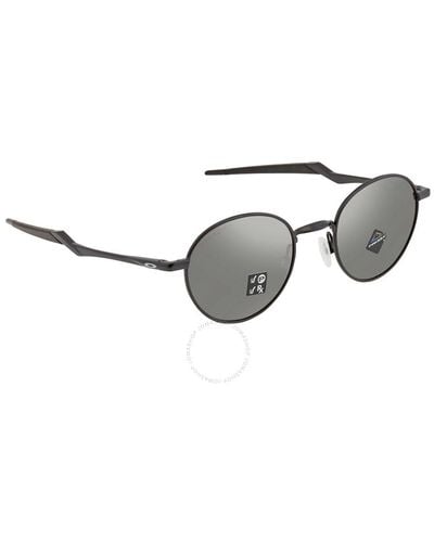 Oakley Terrigal Prizm Polarized Round Sunglasses Oo4146 414604 51 - Gray