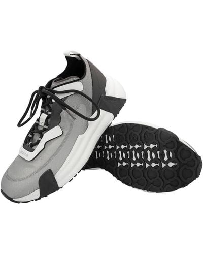 Moncler Compassor Galaxis Lace-up Trainers - Black