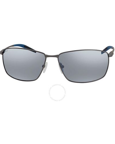 Costa Del Mar Turret Grey Silver Mirror Polarized Polycarbonate Sunglasses Trt 247 Osgp 63
