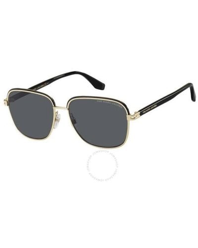 Marc Jacobs Square Sunglasses Marc 531/s 0rhl/ir 56 - Black
