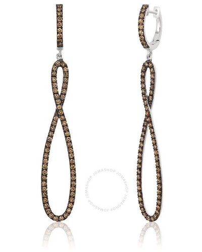 Le Vian Chocolate Diamonds Fashion Earrings - Metallic