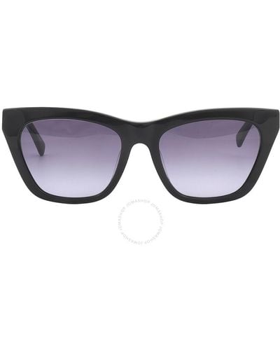Longchamp Grey Gradient Cat Eye Sunglasses Lo715s 001 54 - Multicolour
