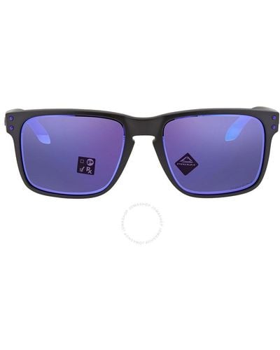 Oakley Holbrook Xl Prizm Violet Square Sunglasses Oo9417 941720 59 - Purple