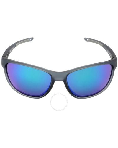 Under Armour Green Multilayer Oval Unisex Sunglasses  Undeniable 063m/z9 61 - Blue