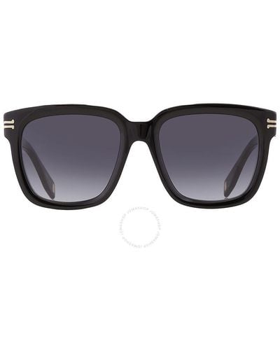 Marc Jacobs Grey Gradient Square Sunglasses Mj 1035/s 0rhl/9o 53 - Black