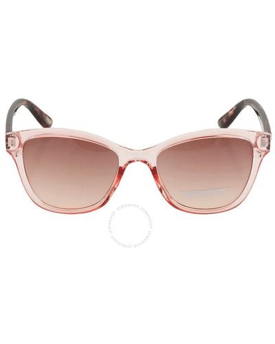 Skechers Brown Gradient Cat Eye Sunglasses - Pink