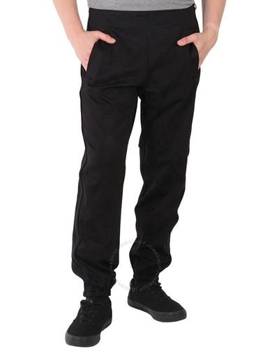 Roberto Cavalli Jacquard Logo Sweatpants - Black