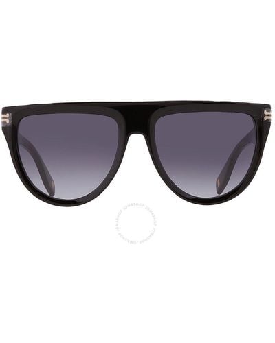 Marc Jacobs Grey Gradient Browline Sunglasses Mj 1069/s 0807/9o 56