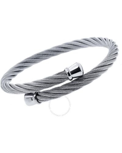 Alor Stainless Steel Wrap Bracelet 04-13-0002-00-1 - Metallic
