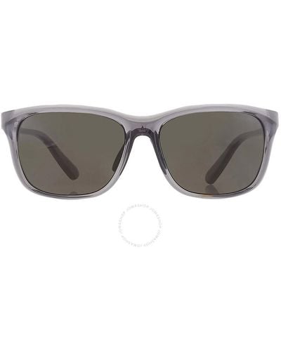 Moncler Smoke Mirrored Rectangular Sunglasses Ml0234-k 20c 60 - Gray