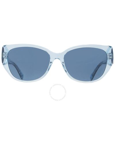 COACH Cat Eye Sunglasses Hc8362u 574080 57 - Blue