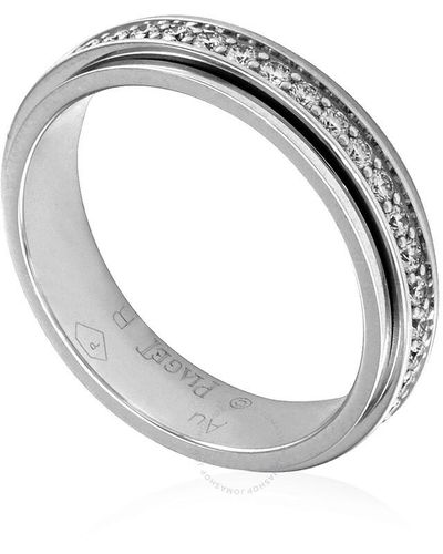 Piaget Possession 18k White Gold . Ct Diamond Wedding Ring - Metallic