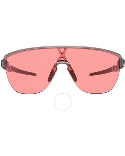 Oakley Corridor Prizm Peach Shield Sunglasses Oo9248 924811 142 - Pink