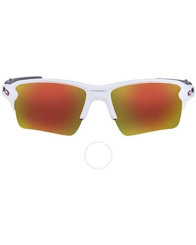 Oakley Flak 2.0 Xl Prizm Ruby Sport Sunglasses Oo9188 918893 59 - Brown