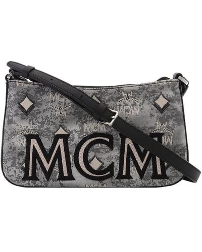 MCM Mini Shoulder Bag - Gray