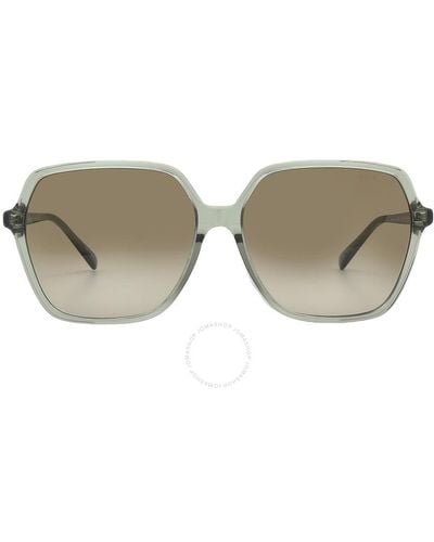 Michael Kors Jasper Green Gradient Square Sunglasses Mk2196f 394413 60