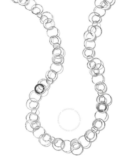 Ippolita Classico Hammered Sterling Silver Jet Se - Metallic