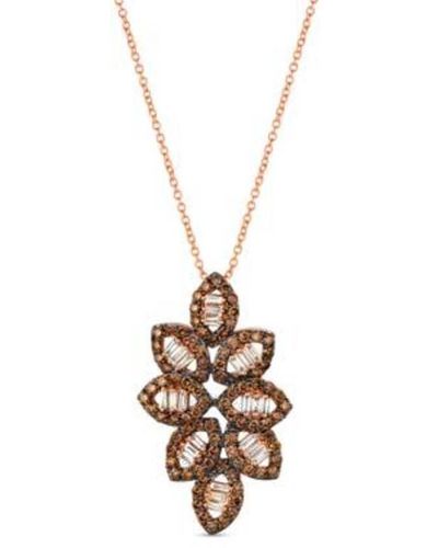 Le Vian Baguette Necklaces Set - Metallic