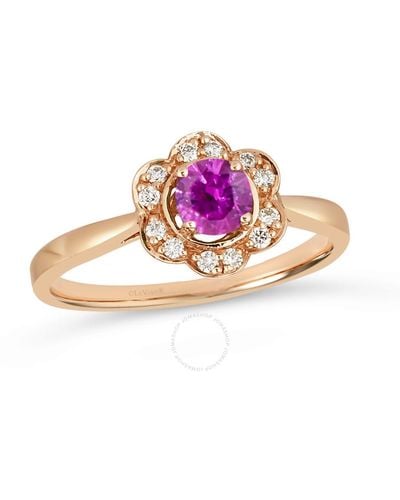 Le Vian Passion Ruby Ring Set - Pink