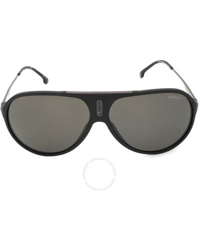 Carrera Grey Polarized Pilot Sunglasses